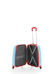 V307 ABS ÇOCUK VALİZ-KIRMIZI DİNOZOR thumbnail 4