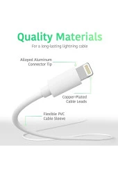 Lityum Teknoloji Apple Iphone 5/5s/6/6s/7/7plus 8/8 Plus X/xs/xs Max Uyumlu Şarj Kablosu - 3