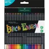 Faber Castell Black Edition Kuru Boya Kalemi 24 Renk thumbnail 1