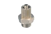 Metal Mini Somun Sıkmalı Düz Rekor 4x6mm - 1/8 - 1
