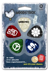 PLANET WAVES 1CAC2-10WS Woodstock Logolu 10 Adet İnce Pena 0.50mm thumbnail 1