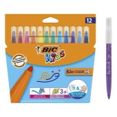 Bic Kids Couleur XL Yıkanabilir Keçeli Boya Kalemi 12 Renk (828966) thumbnail 1