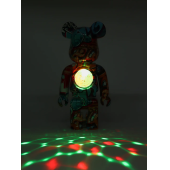 Karikatür Ayı Rgb Günbatımı Işığı Bluetooth Hoparlör Tavan Gece Lambalı Tavan Projektörü - 6