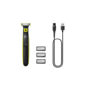 Philips Qp2724/10 Oneblade Yüz Ve Vücut Şekilendirici Qp630/51 3'lü Yedek Bıçak Avantaj Set - 3