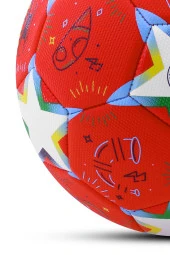 Telvesse Futbol Topu Stars Pompalı Set Dayanıklı Sert Zemin Halı Saha Futbol Topu No:5 046 - 7