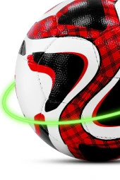 Telvesse Futbol Topu Pompalı Set Profesyonel El Dikişli Dayanıklı Sert Zemin Halı Saha Topu P606 No5 thumbnail 7