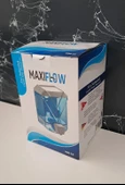 MAXIFLOW PLASTİK SIVI SABUNLUK - ŞEFFAF MAVİ 500 ml ( 13434 ) - 2