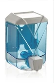 MAXIFLOW PLASTİK SIVI SABUNLUK - ŞEFFAF MAVİ 500 ml ( 13434 ) - 3