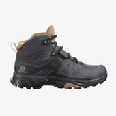 Salomon X Ultra 4 Mid Gtx W E Kadın Ayakkabı Siyah - 1