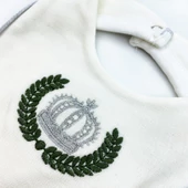 Sema Baby Prens Lüks 5 Parça Hastane Çıkışı Zıbın Seti - Yeşil - 1