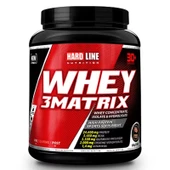 Hardline Nutrition Whey 3 Matrix Kurabiye Aromalı 908 gr Protein Tozu thumbnail 2