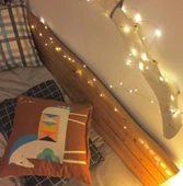 Hidz 3 METRE Tel Led Işık + 15 RENKLİ MANDAL HEDİYE - 5