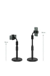 Portatıf 360 ° Masaüstü Ayarlanabilir Telefon Standı Tutucu - 3