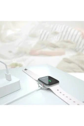 Apple Watch Manyetik Hızlı Şarj Aleti Seri 1/2/3/4/5/6 Uyumlu - 3
