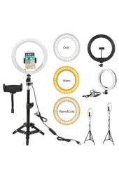 10 Inç 2.1m Ayaklı Tripod Led Işık - 2