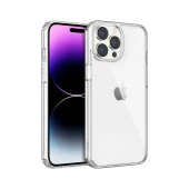 iPhone 14 Uyumlu Silikon Şeffaf Air Hybrid Kılıf Crystal - 1