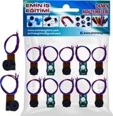 Deney Proje Tasarımları Için Deney Zili Proje Tasarım Zili 10Adet thumbnail 2