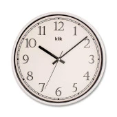 T.Concept Slim Beyaz Minimalist Duvar Saati 30 cm thumbnail 1