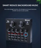 BM800 Live Ses Efektli Ses Kartlı Mikrofon Profesyonel Stüdyo Kayıt Kiti Canlı Yayın Seti Bilgisayar Ve Telefon Uyumlu thumbnail 5