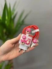 Şarj Başlığı Ve Kablo Koruyucu 4'lü Set Iphone 20W Şarj Adaptör Uyumlu - 2
