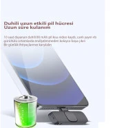 Lightning Iphone Uyumlu Kablosuz İkili Yaka Mikrofonu Youtube Facebook Tiktok Vlog Çekimi - 3