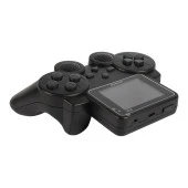 Dahili Renkli Ekranlı 500 Retro Oyunlu Tv Uyumlu Şarjlı Çift Kollu El Atarisi Oyun Konsolu - 3