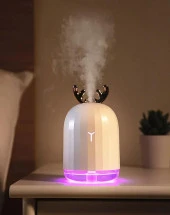 Sevimli Hava Nemlendirici Buhar Makinesi Lovely Humidifier Led Işıklı Aroma Difüzörü - 5