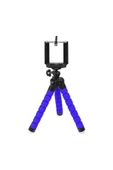 Süngerli Ahtapot Tripod Telefon Tutucu Mavi 27 cm - 1