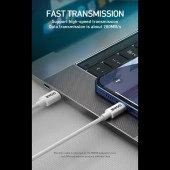 USB C - Lightning Kablosu PD 18W - Beyaz 1m - 4