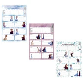 Keskin Color Ders Programlı 3 lü Okul Etiketi Frozen (220130-92-03) thumbnail 1