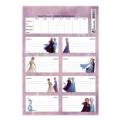 Keskin Color Ders Programlı 3 lü Okul Etiketi Frozen (220130-92-03) thumbnail 2