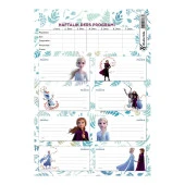 Keskin Color Ders Programlı 3 lü Okul Etiketi Frozen (220130-92-03) thumbnail 3