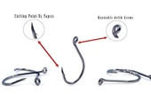 Fujin Cut SSW Delikli Kaynaklı Çapraz Octopus Kancası - 3