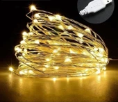 HİDZ Peri led Işık 3 Metre Usb Girişli Sarı - 1