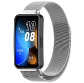 Huawei Band 8 Kordon Metal Mıknatıslı Hasır Kayış thumbnail 1