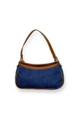 Me-vo Kadın Koyu Mavi Renkli Mini Omuz Çantası thumbnail 1