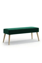 AZZOR DECOR Esla Puf Sade Çok Amaclı Kapı Önü Dekoratif Bench - 1