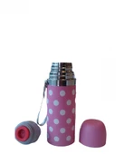 Sema Baby Puantiyeli Bebek Termosu 350 ml - Pembe - 2