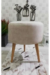 PufyHome Yüksek Ayaklı Dekoratif Puf - 1