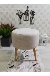 PufyHome Yüksek Ayaklı Dekoratif Puf - 3