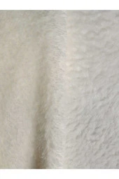 BEYLERBEYİ COLLECTİON 1.5 Metre Çift Yüzlü Kırık Beyaz Welsoft Peluş Kumaş 180 Cm En - 3