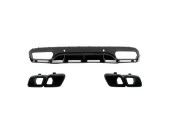 W205 C COUPE IÇIN EDITION 1 DIFÜZÖR & EGZOZ SETI PIANO BLACK (AMG) - 4