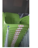 nar sokağı 6 Adet Metal Ayaklı Plastik Sandalye Koltuk 6'lı Set thumbnail 2