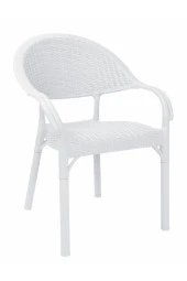 SAZLIK A Kalite Capissi Bambu Kapiçino Rattan Kollu Sandalye Koltuk thumbnail 2