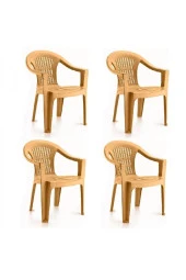 Sağlam Plastik Koltuk Sandalye 4 Adet thumbnail 1