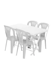 AR PLASTİK Plastik Masa Metal Ayaklı Katlanır Plastik Sandalye - 1