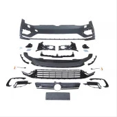 GOLF 7 IÇIN UYUMLU GOLF 7.5 R ÖN TAMPON PANJUR SETI BODY KİT thumbnail 3