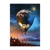 Art Puzzle Ay'a Yolculuk 1000 Parça Neon Puzzle 5013 thumbnail 2