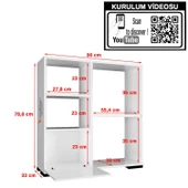 Modilayn DEFNE Mikrodalga- Mini- Midi Fırın Mutfak Robot Dolabı - 5