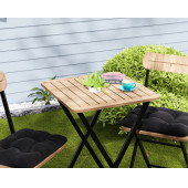 Eportatif Bistro Takım Minderli Bahçe Masa Sandalye Çam 1401 thumbnail 2